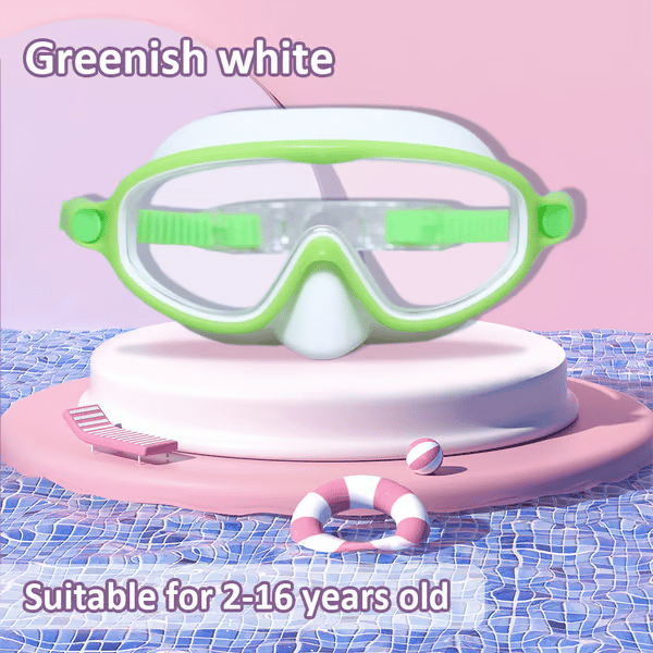 🏊♀️Last Day Buy 1 Get 1 Free🏊♀️-HD children's large frame waterproof and anti-fog swimming goggles