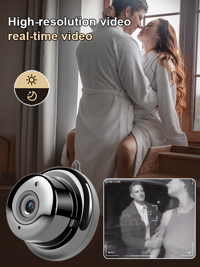 🔥Second item 40% off🔥【Hidden camera HD night vision】No WIFI or electricity required💯Tiny and installs in 1 second ⚠️Remote real-time viewing