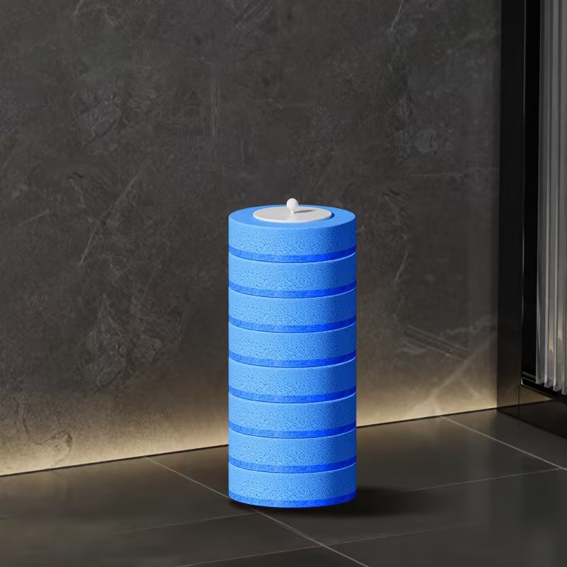 Toilet Scrubber Kit with Self-Cleaning Disposable Pads