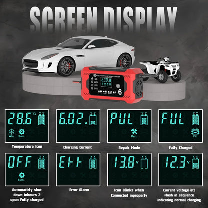 ⚡Second item 40% off 🎉⚡Portable Smart Car Battery Charger