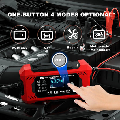 ⚡Second item 40% off 🎉⚡Portable Smart Car Battery Charger