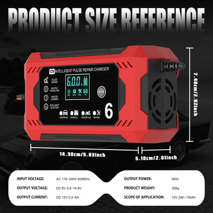 ⚡Second item 40% off 🎉⚡Portable Smart Car Battery Charger