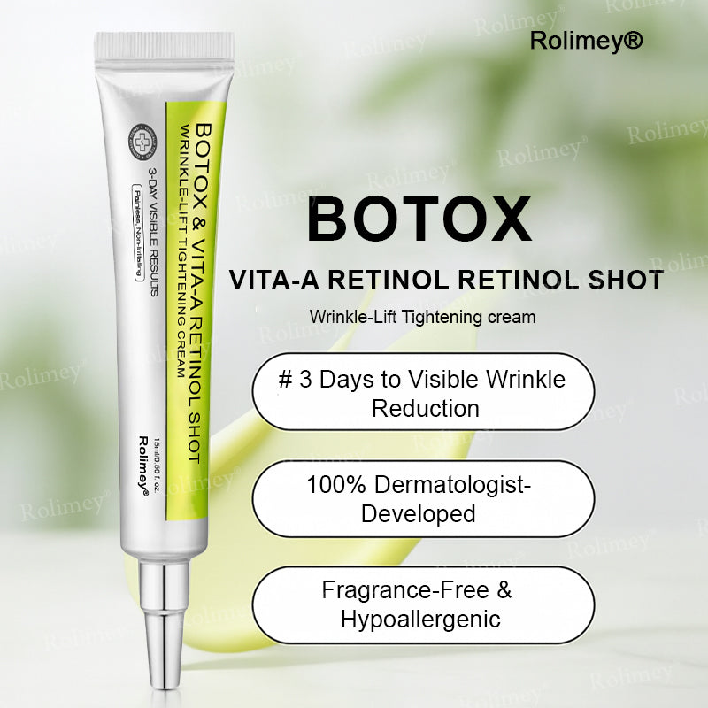 👨‍⚕️Made and shipped from Australia💫 Botox & Vita-A Retinol Shot Wrinkle-Lift Tightening cream - Last Day Promotion 70% OFF