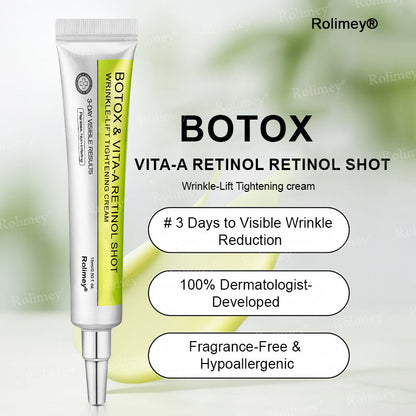 👨‍⚕️Made and shipped from Australia💫 Botox & Vita-A Retinol Shot Wrinkle-Lift Tightening cream - Last Day Promotion 70% OFF