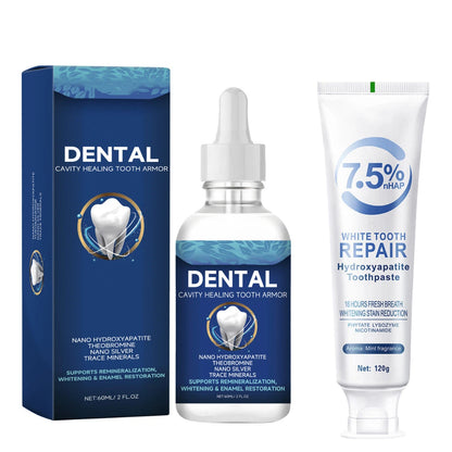 📢📢55 %  OFF !! ⏰Fluoride-Free Hydroxyapatite Tooth Armor Drops & Enamel Repair, Whitening & Fresh Breath
