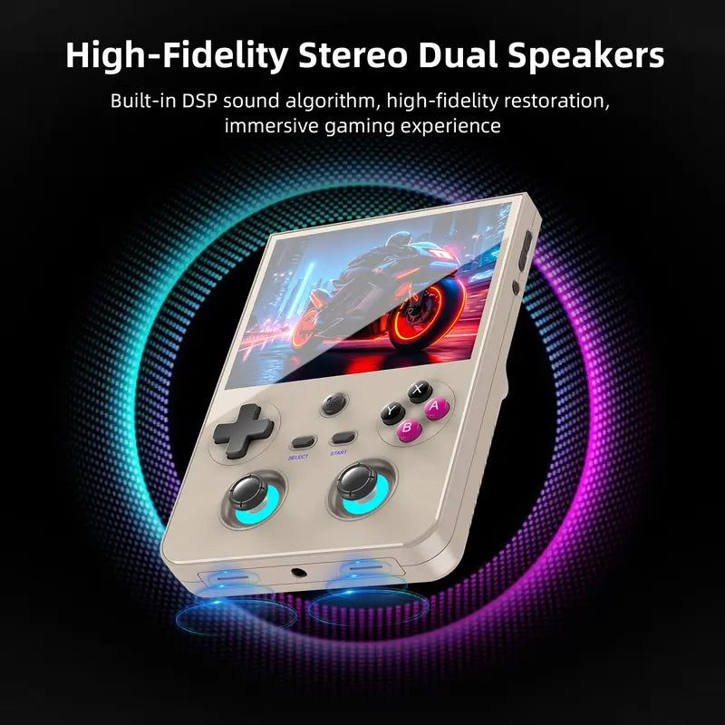 72%OFF🔥RG477V New Upgraded Portable Retro Game Console, supports ten emulators, ultra-high definition graphics, perfect gift