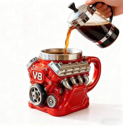 Lowest price🔥Engine-themed coffee mug