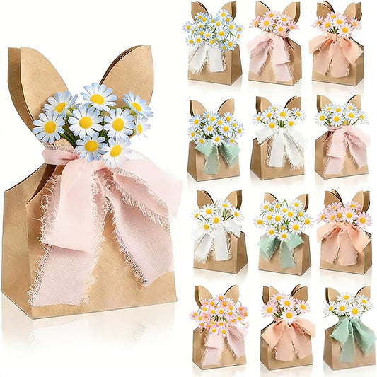 🔥Second item 40% off🔥🐰Boho Bow Goodie Bags for Egg Hunts, Classroom Treats & Thoughtful Spring Surprises