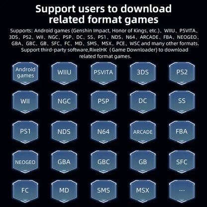 72%OFF🔥RG477V New Upgraded Portable Retro Game Console, supports ten emulators, ultra-high definition graphics, perfect gift