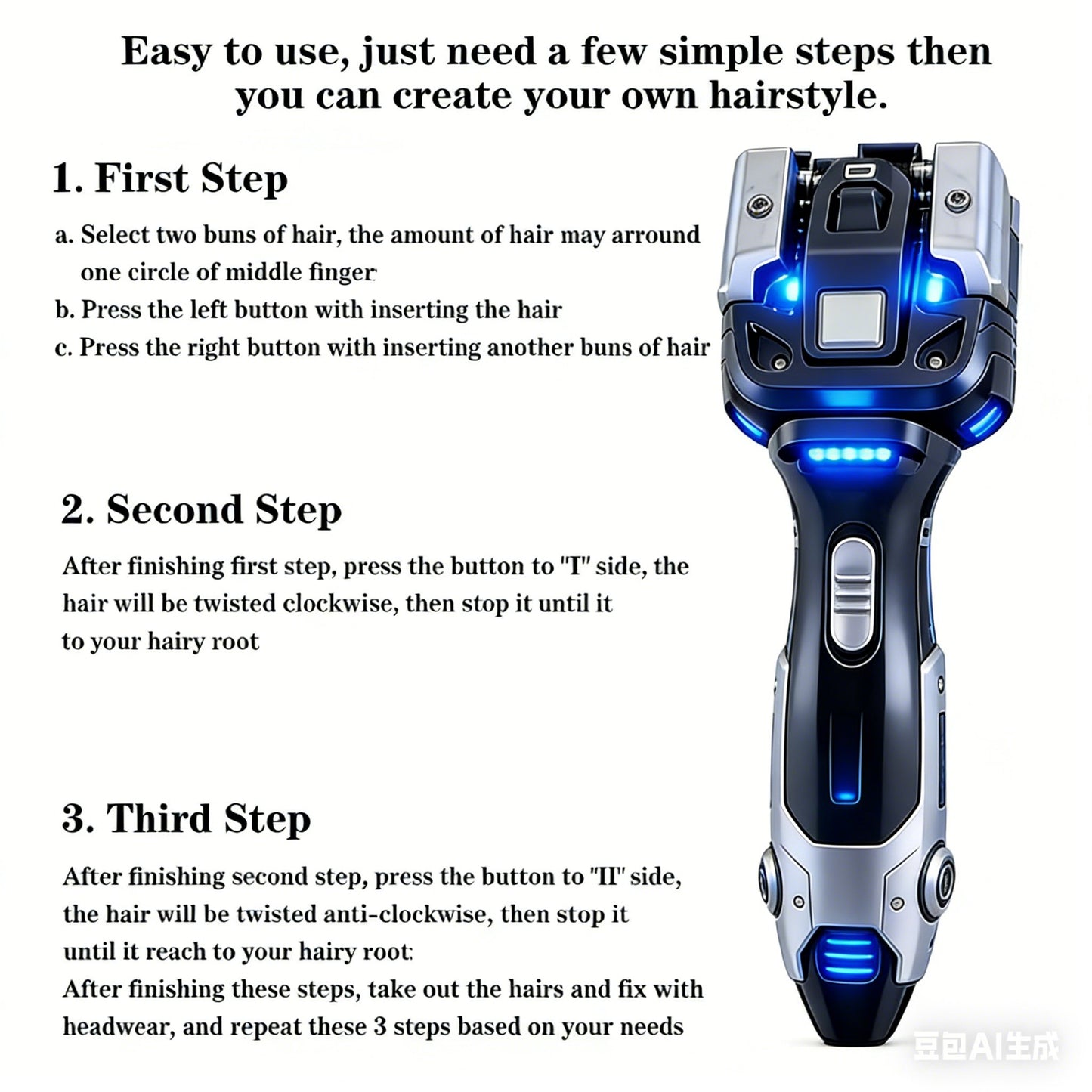 🎉🎉Automatic Hair Braider – Your Salon‐Style DIY Hair Tool