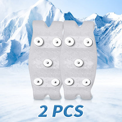 Manganese steel spikes non-slip shoe covers❄️