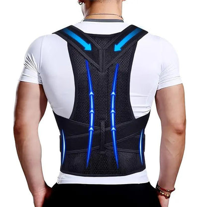 Pro-Posture Lumbar Vest: High-Back Support for Pain Relief