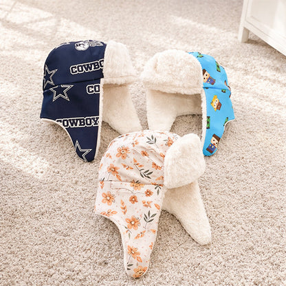 Aviator Hat Sewing Template Set - Winter Hats for Family - With Instructions