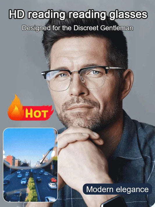 🔥Second item 40% off🔥✨Ultra Light Anti Blue Presbyopic Glasses!