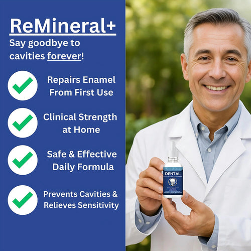 📢📢55 %  OFF !! ⏰Fluoride-Free Hydroxyapatite Tooth Armor Drops & Enamel Repair, Whitening & Fresh Breath