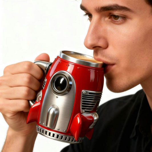 Space Rocket Mug: Blast Off Your Coffee Experience! 🚀