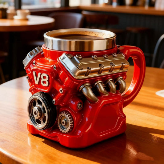 Lowest price🔥Engine-themed coffee mug