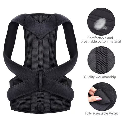 Pro-Posture Lumbar Vest: High-Back Support for Pain Relief