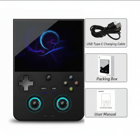 72%OFF🔥RG477V New Upgraded Portable Retro Game Console, supports ten emulators, ultra-high definition graphics, perfect gift