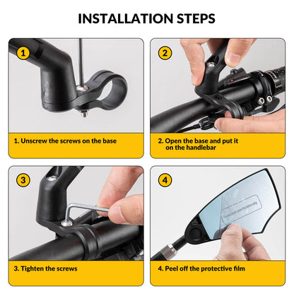 Anti-Glare Bike Mirror