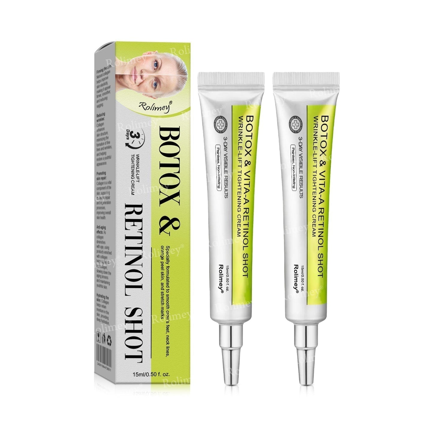 👨‍⚕️Made and shipped from Australia💫 Botox & Vita-A Retinol Shot Wrinkle-Lift Tightening cream - Last Day Promotion 70% OFF